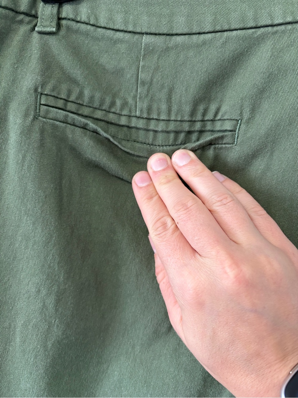 J. Crew Womens Size 16 Olive Green Chino Shorts 100% Cotton Casual - Picture 7 of 9